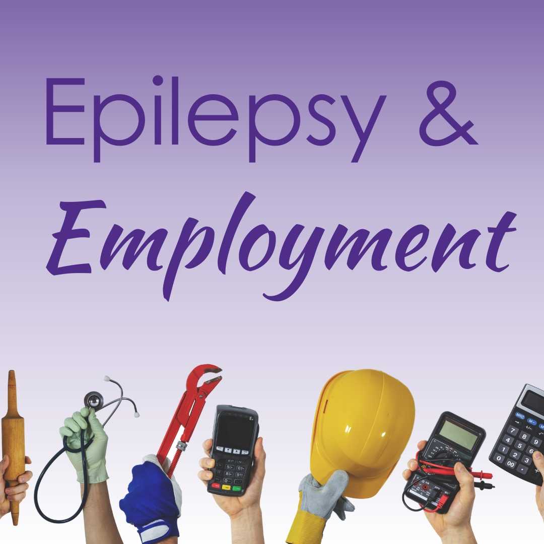 Hands holding objects representing different types of employments