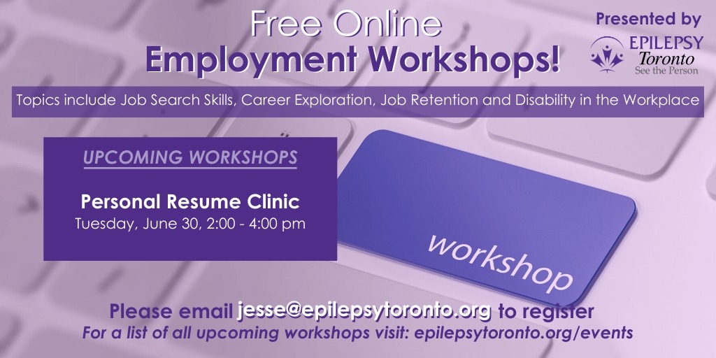 Promotional image for resume clinic