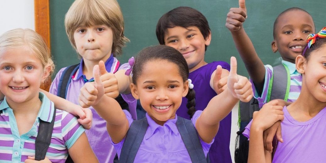 children in a classroom