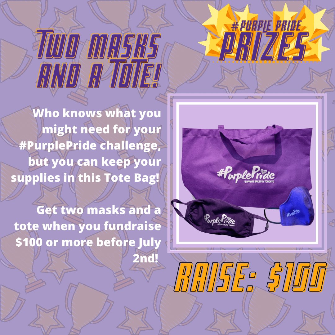$100 = two masks and a tote