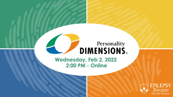 Personality Dimensions (1) four coloured boxes with a fingerprint overlapping all of them