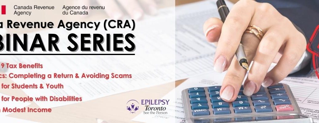 Banner for CRA Tax Webinar Series