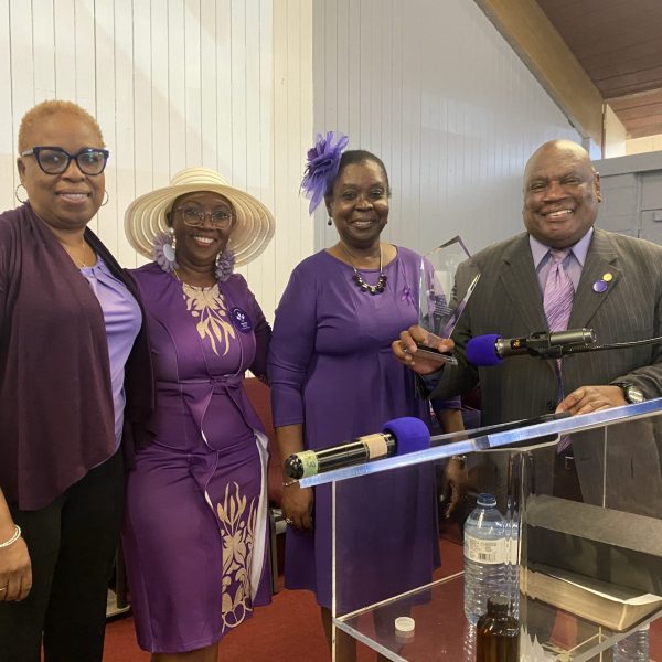 Purple Day Church HOPE Award Grace Fellowship Church, Celebrating Purple Day, Epilepsy Awareness day, Church celebration, All dress in Purple clothes, Award ceremony.