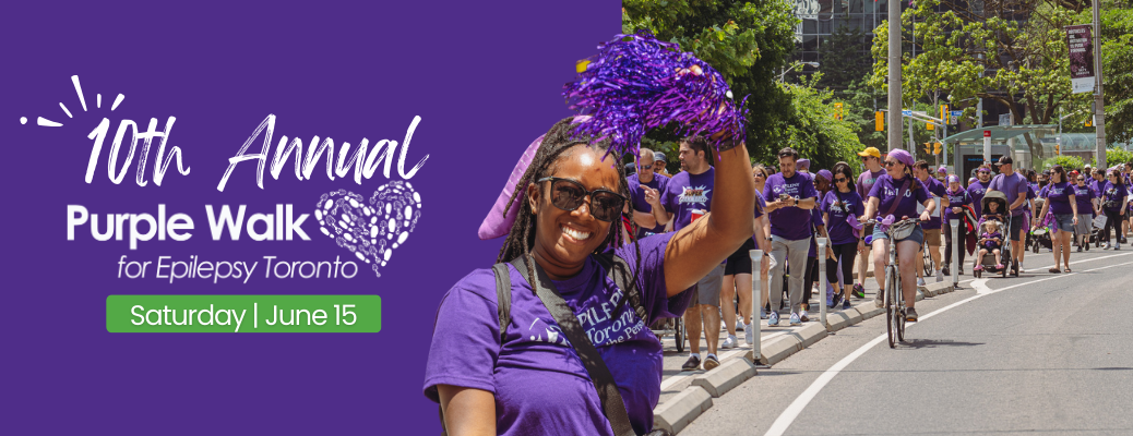 Purple Walk, Charity Walk, Epilepsy Toronto, Epilepsy Community, June 15, Toronto.